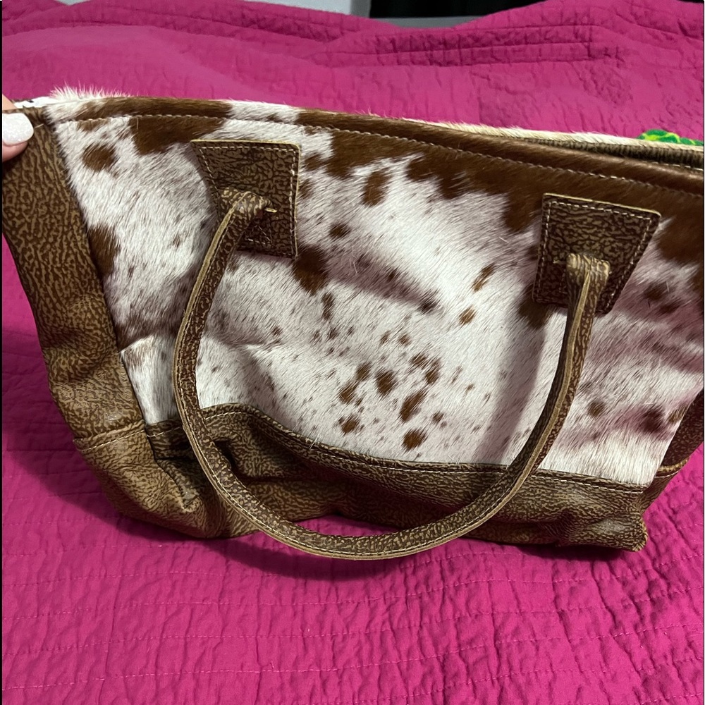 Cowhide bag